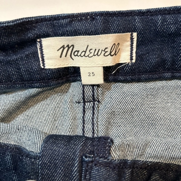 Madewell Denim Zip Front Skirt Size 25 Waist - Picture 8 of 10